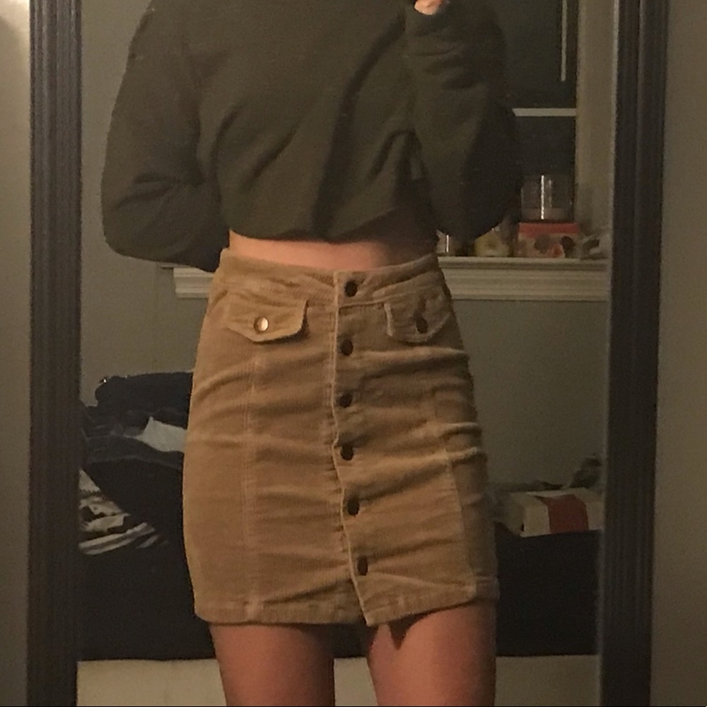 Brown Skirt